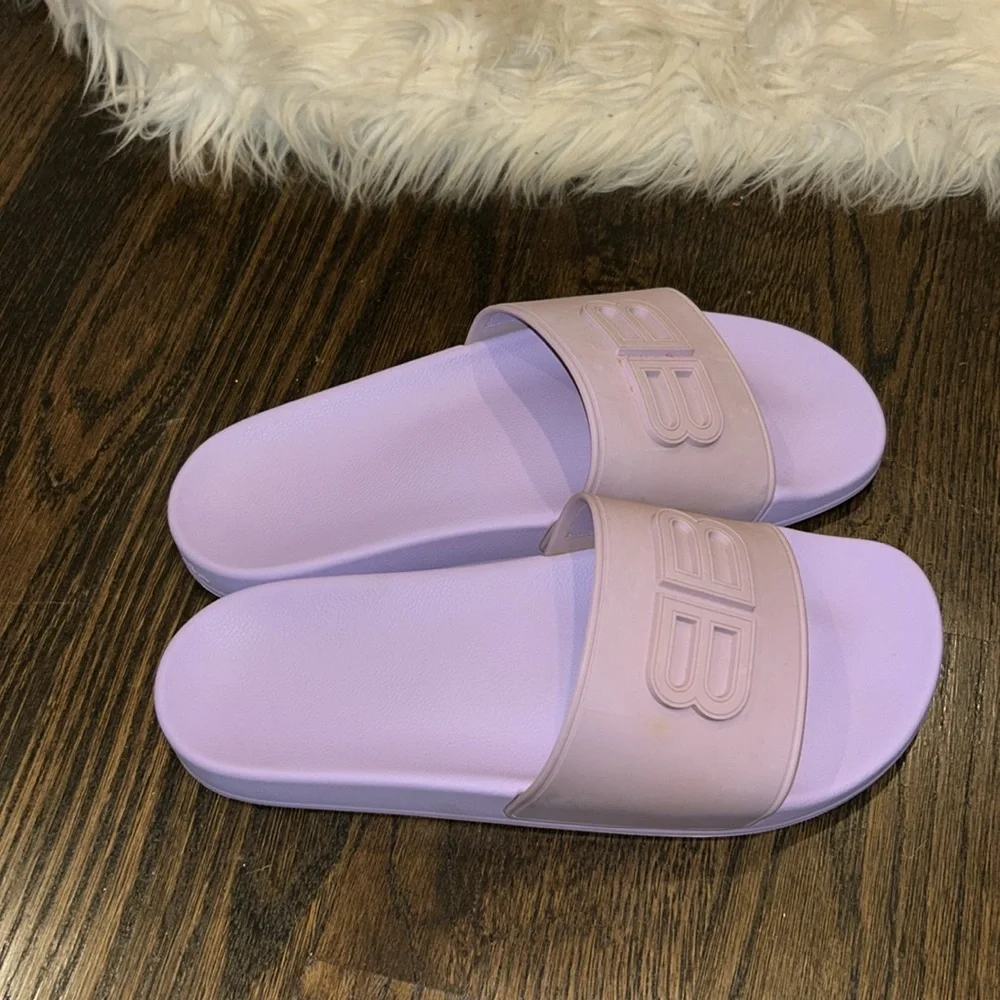 Balenciaga Women's Purple Slides pre loved refer to pictures no returns - Picture 3 of 4